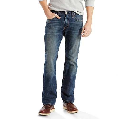 527 slim bootcut jeans