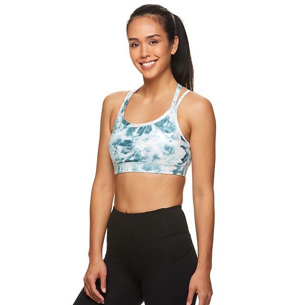 Gaiam Shiva Printed Medium-Impact Sports Bra