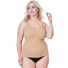 Bali Women's The Easylite High Waist Brief Shapewear Dfs062 In Taupe
