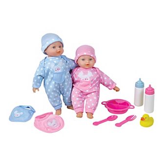 Lissi 11" Twin Baby Dolls