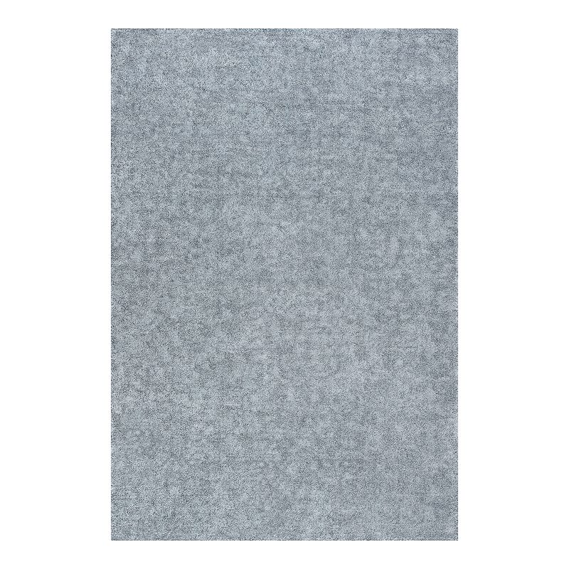 KHL Rugs Dori Transitional Shag Rug, Grey, 6.5X10 Ft