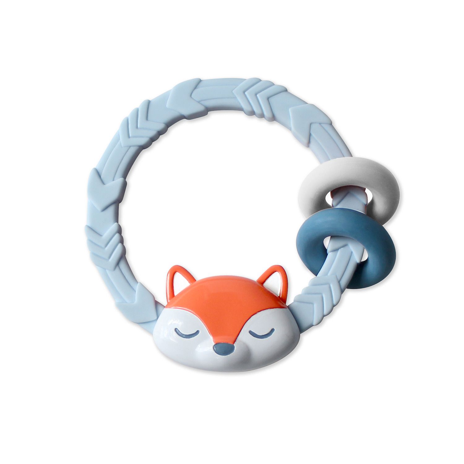 silicone fox teether