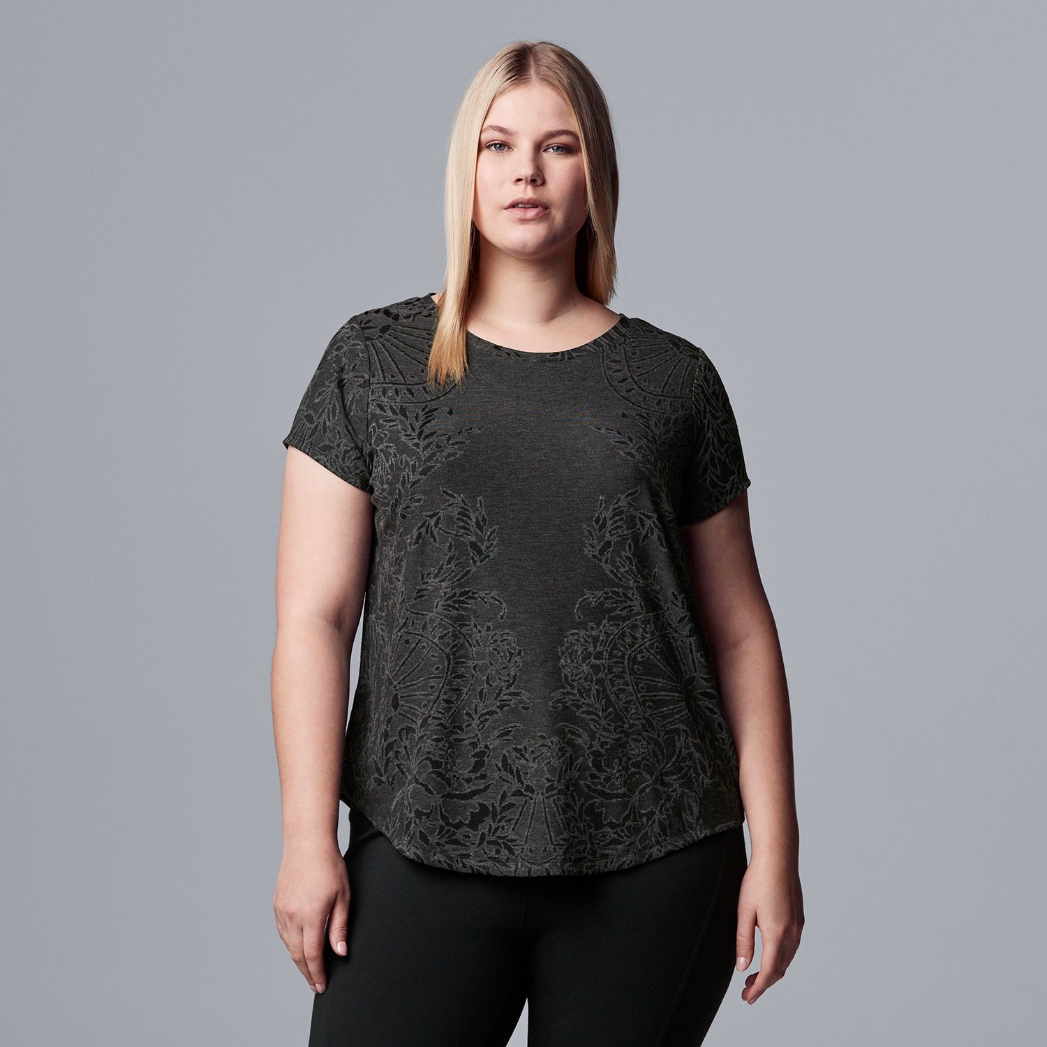 simply vera wang tops plus size