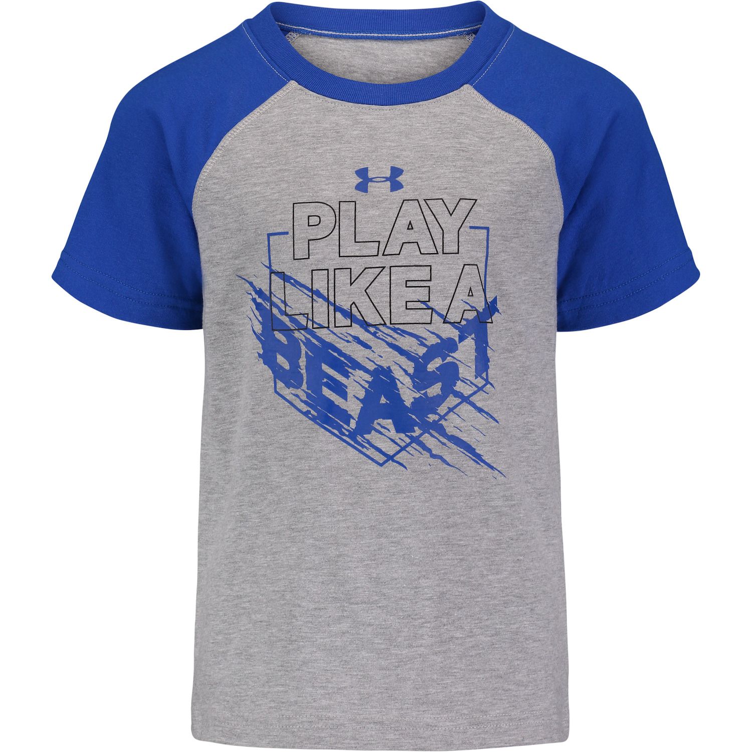 boys under armour baseball shirt