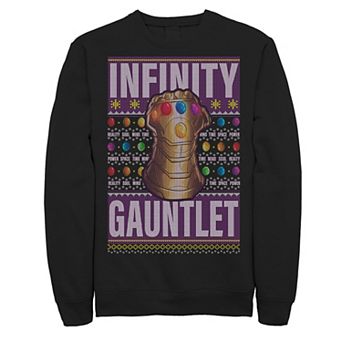 Men's Marvel Avengers Captain Marvel Be Merry Be Bright Holiday Tee