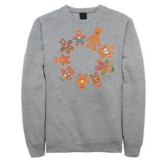 Men's Marvel Avengers Gingerbread Cookie Sweatshirt