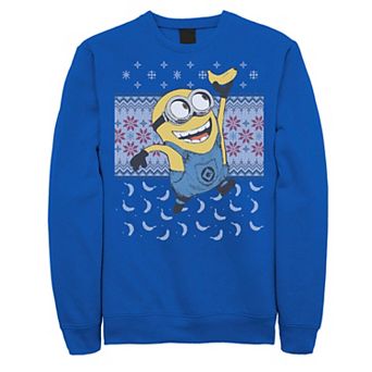 Men's Despicable Me Minions Banana Christmas Sweatshirt