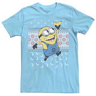 Men's Despicable Me Minions Banana Christmas Tee