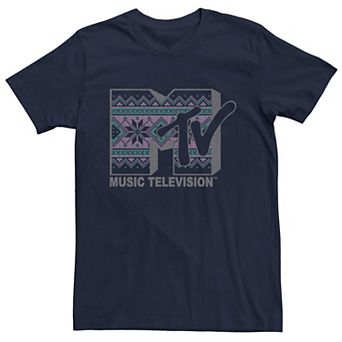 Men's MTV Stitched Logo Tee