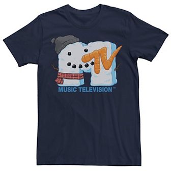 Men's MTV Happy Snowman Logo Tee