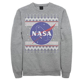 Men's NASA Logo Christmas Sweatshirt