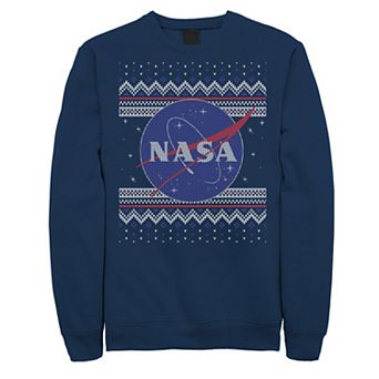 Men's NASA Logo Christmas Sweatshirt
