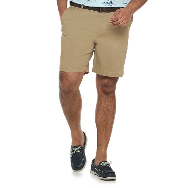 Khaki hot sale shorts kohls