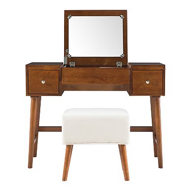 Linon Viola Vanity 2-Piece Set