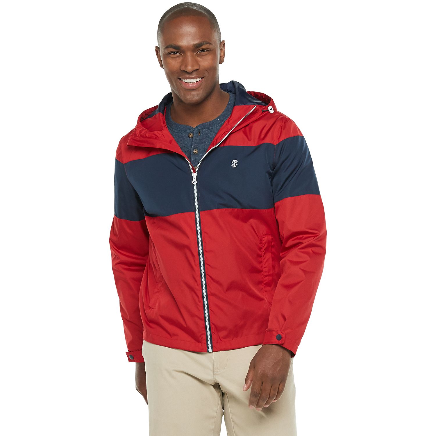 kohls mens rain jacket