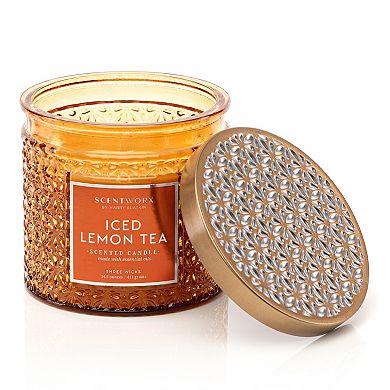ScentWorx by Harry Slatkin Iced Lemon Tea 14.5-oz. Special Edition Candle Jar