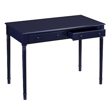 Southern Enterprises Janice Farmhouse 2-Drawer Writing Desk