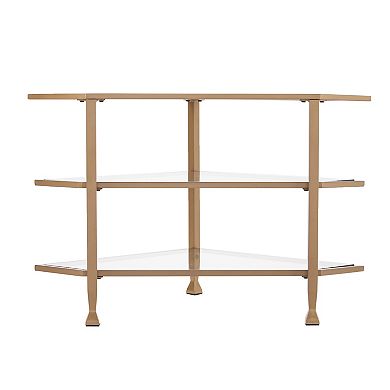 Southern Enterprises Jaymes Corner TV Stand