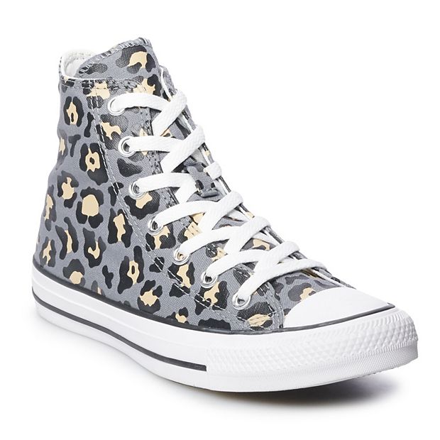 strategie elke dag hanger Women's Converse Chuck Taylor All Star Leopard Print High Top Sneakers