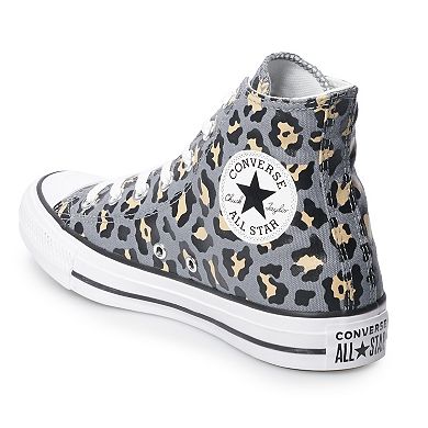 Women's Converse Chuck Taylor All Star Leopard Print High Top Sneakers