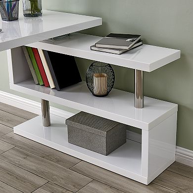 Southern Enterprises Yates Multifunctional Corner Desk