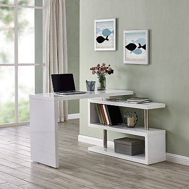 Southern Enterprises Yates Multifunctional Corner Desk