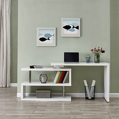 Southern Enterprises Yates Multifunctional Corner Desk