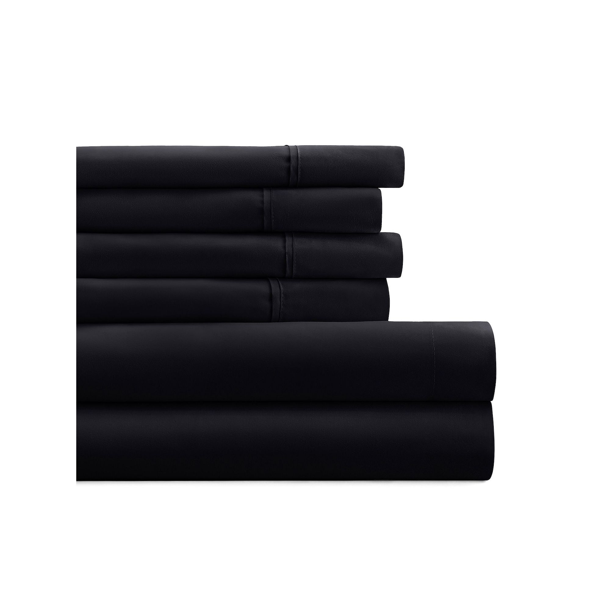 Home Collection Luxury Ultra Soft Sheet Set, Black