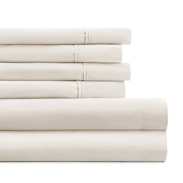 Home Collection Luxury Ultra Soft Sheet Set - Ivory (KING SET)