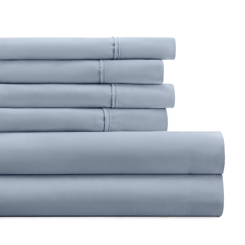 34046467 Home Collection Luxury Ultra Soft Sheet Set, Blue, sku 34046467