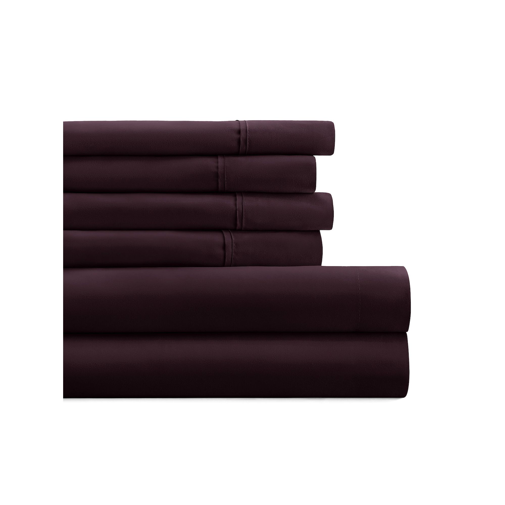 Home Collection Luxury Ultra Soft Sheet Set, Purple