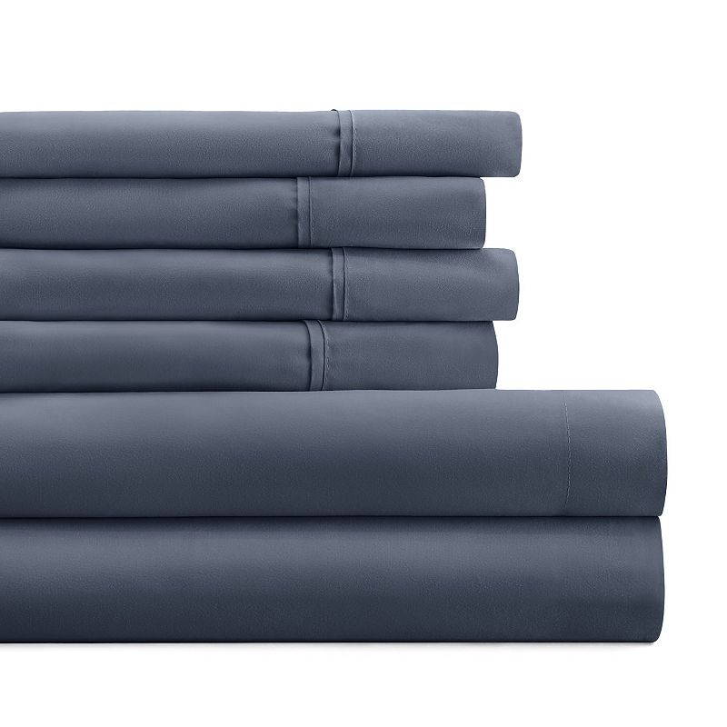 33465721 Home Collection Luxury Ultra Soft Sheet Set, Grey, sku 33465721