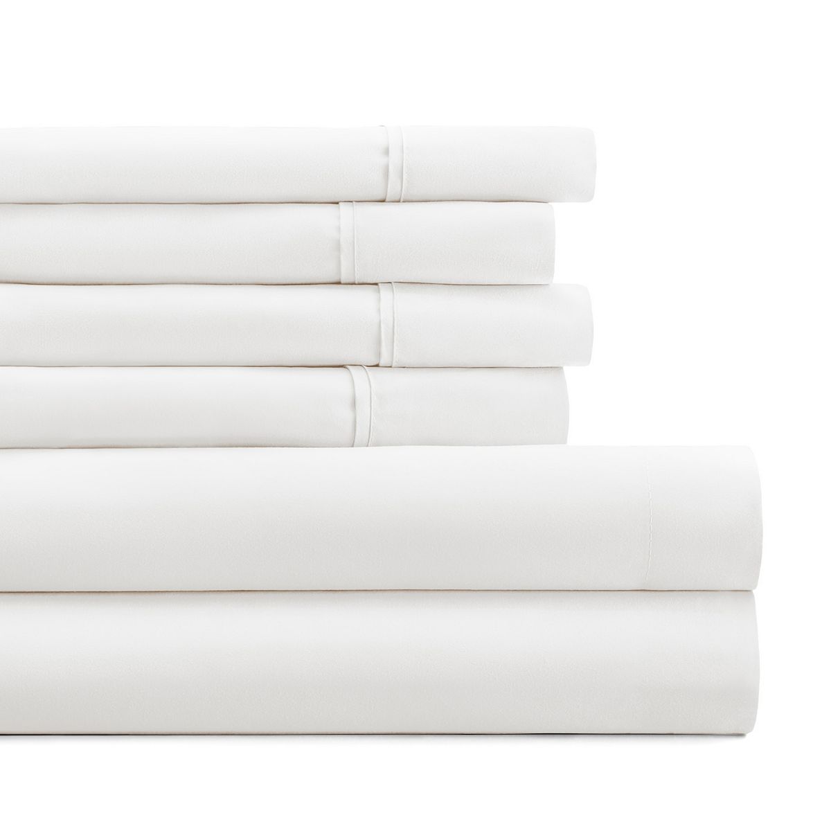 Home Collection Luxury Ultra Soft Sheet Set - White, QUEEN SET