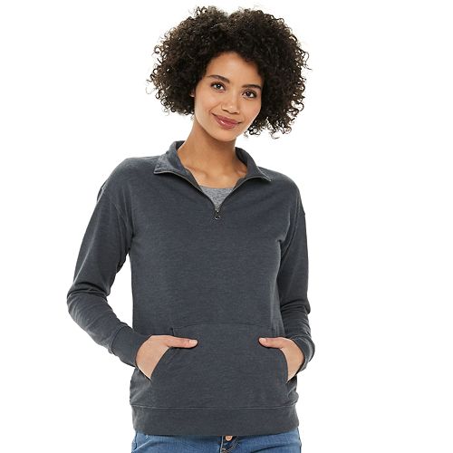 Women's SONOMA Goods for Life® Quarter Zip Sweatshirt