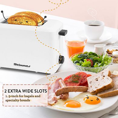 Elite Cuisine 2-Slice Toaster