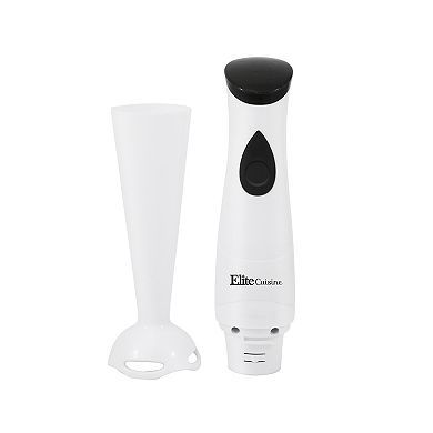 Elite Cuisine Hand Blender with Detachable Wand