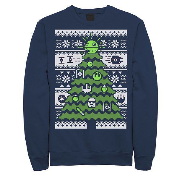 Atlanta Braves Tree Ugly Christmas Fleece Sweater - Freedomdesign