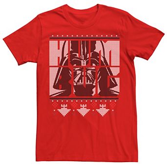 Men's Star Wars Darth Vader Humbug Christmas Ugly Sweater Tee
