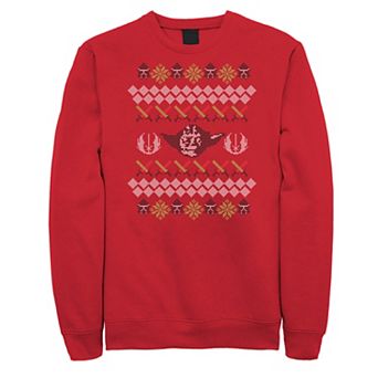 Men's Star Wars Jedi Christmas Sweater Yoda Sweatshirt