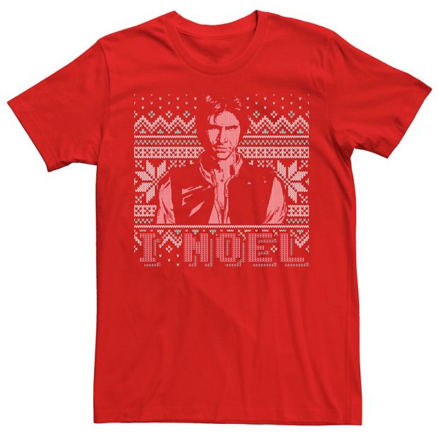 Men s Star Wars I Noel Han Solo Holiday Humor Christmas Tee