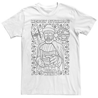 Men's Star Wars Darth Vader Merry Sithmas Christmas Tee