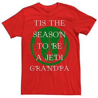 Men's Star Wars Season To Be A Jedi Christmas Tee