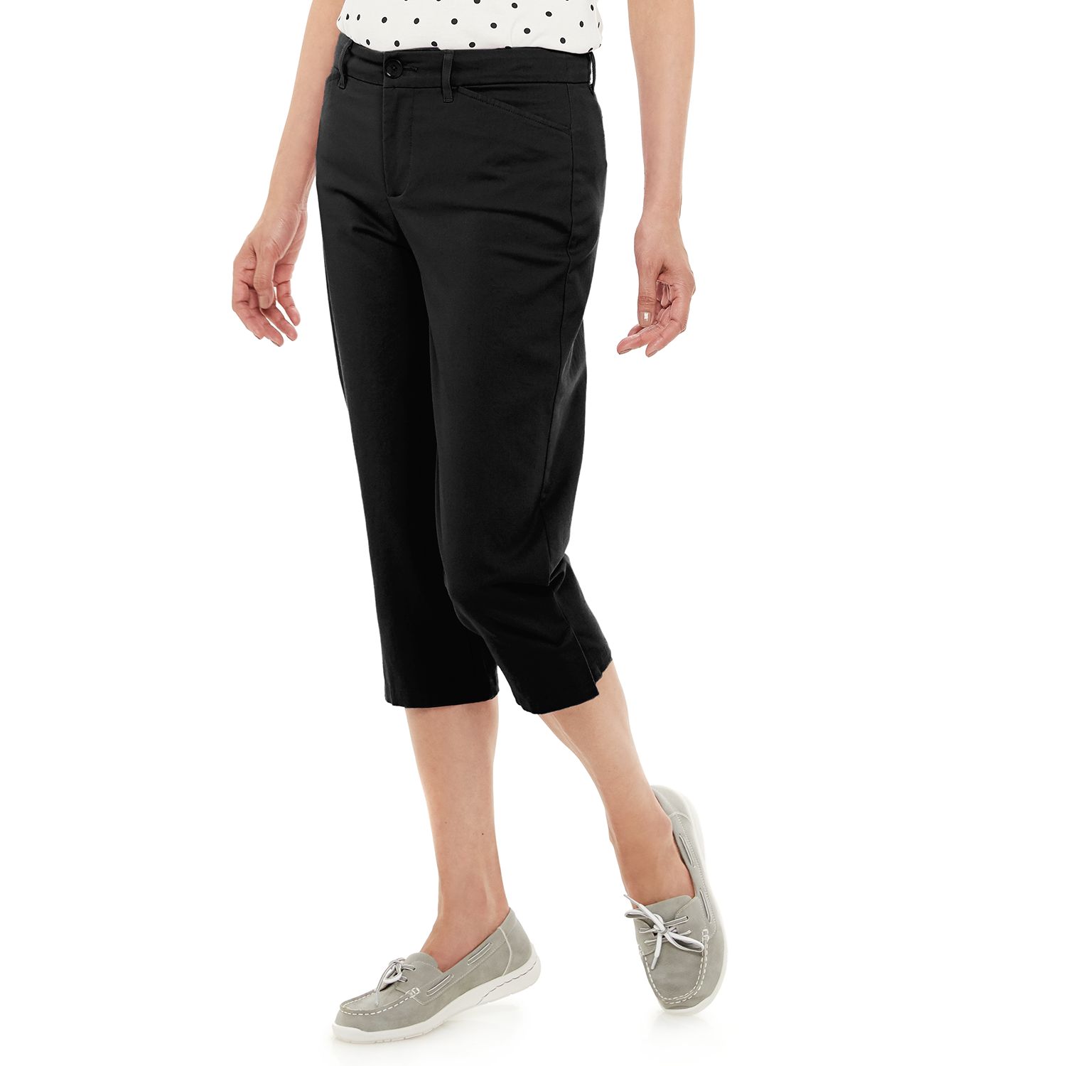 kohls womens capris petite