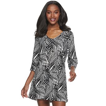 Women's Portocruz Palm Leaf Tunic Cover-Up