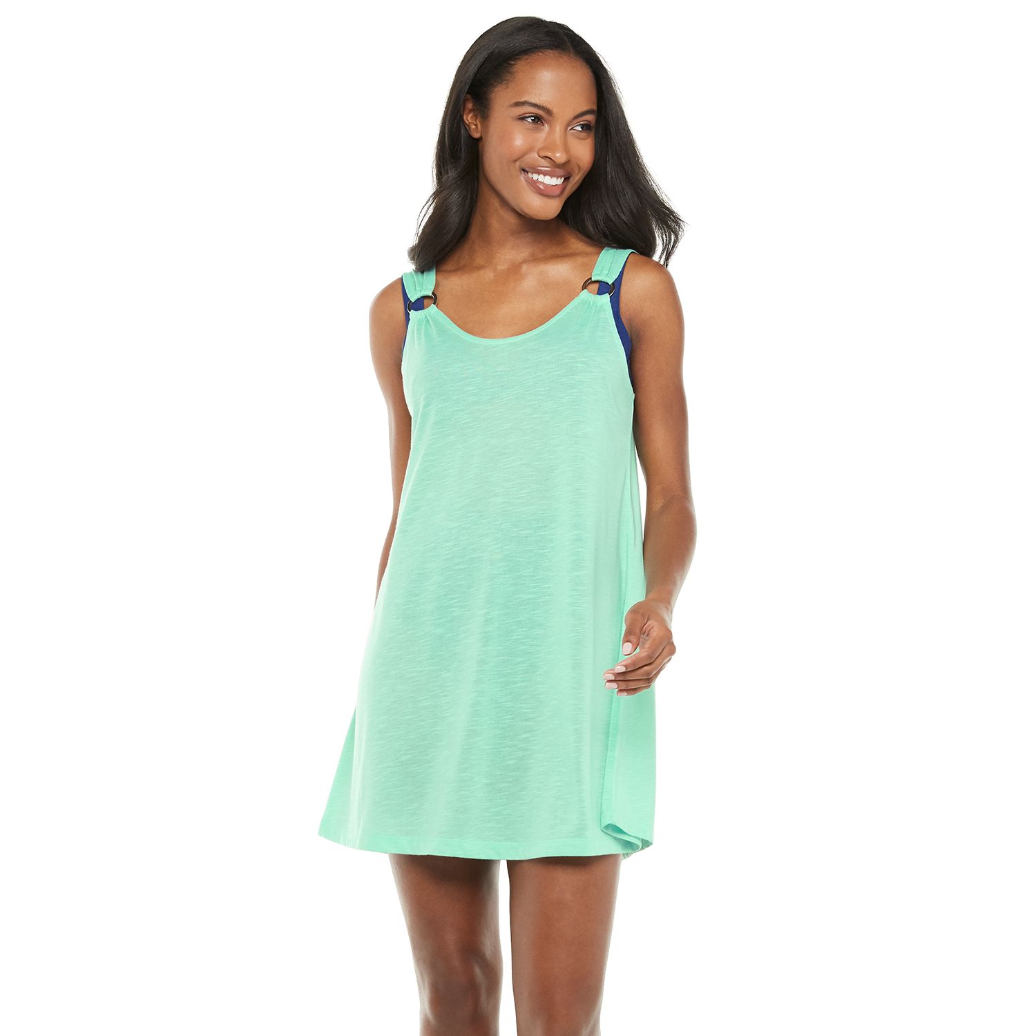 kohls womens bathing suit cover ups