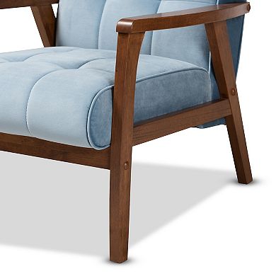 Baxton Studio Asta Mid-Century Modern Armchair