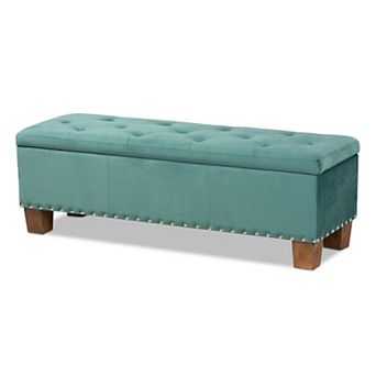 Baxton Studio Hannah Storage Ottoman