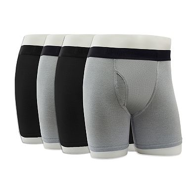 Men's Fruit of the Loom® 4-pack Breathable Stretch Micro-Mesh Boxer Briefs