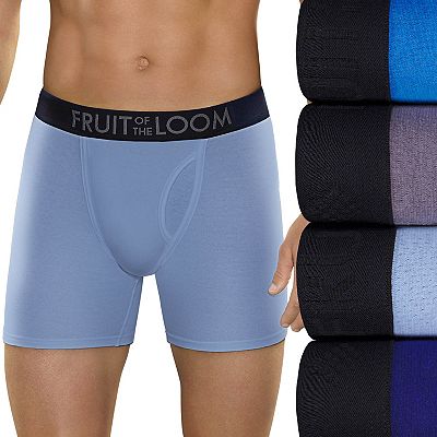 Men's Fruit of the Loom® 4-pack Breathable Stretch Micro-Mesh