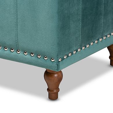 Baxton Studio Kaylee Storage Bench Ottoman